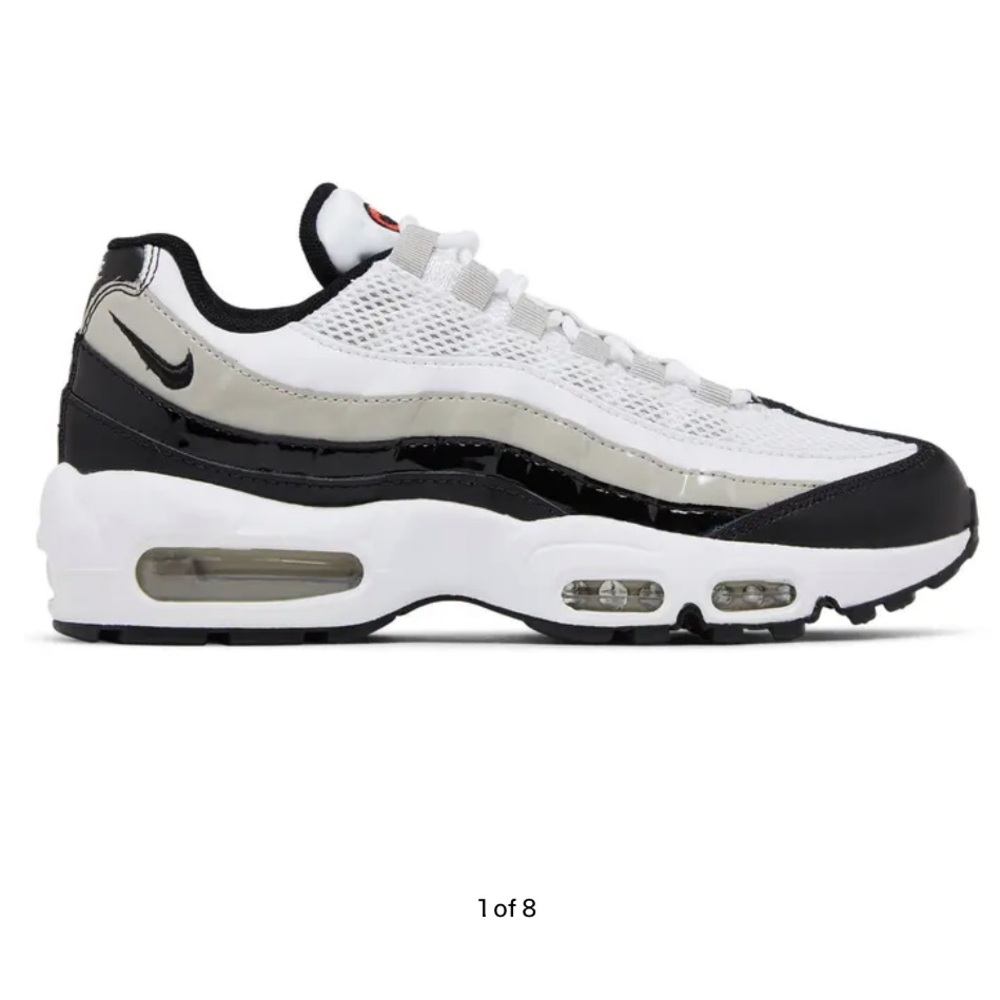Nike Air Max 95 Women's Sneakers - White, Black